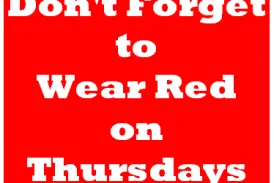 wearingred