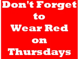 wearingred