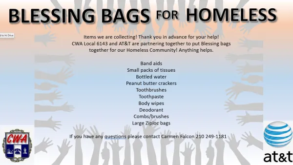 Blessing Bags for Homeless